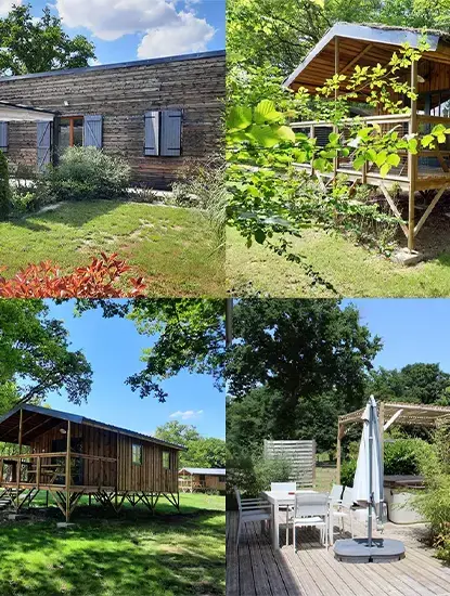 Gîtes avec spa et piscine près de Chambord à La Ferme des Poulardières