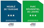 Logo Meublé de Tourisme 3 étoiles