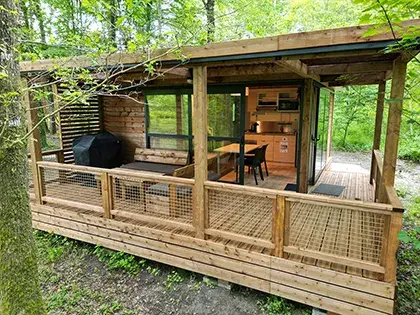 Chalets - Chalets en bois (PRL) près de Chambord