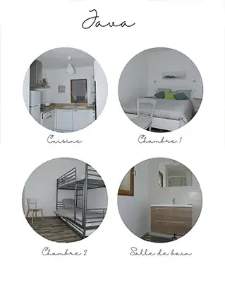 Chambre enfants du gîte Java, hébergement 5 personnes près de Chambord