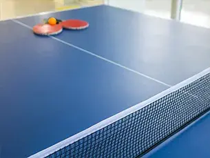 Ping-pong pour les familles et les groupes près de Chambord