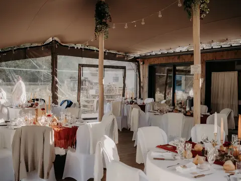 Hébergement sur place et salle de réception pour mariage près de Chambord