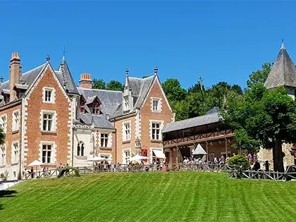 Amboise &amp; Clos Lucé depuis La Ferme des Poulardières